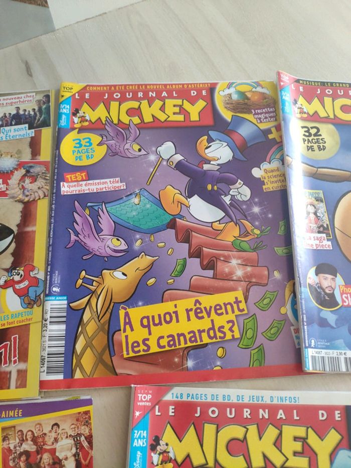 Lot de 9 journal de Mickey du 3620 au 3629 - photo numéro 3