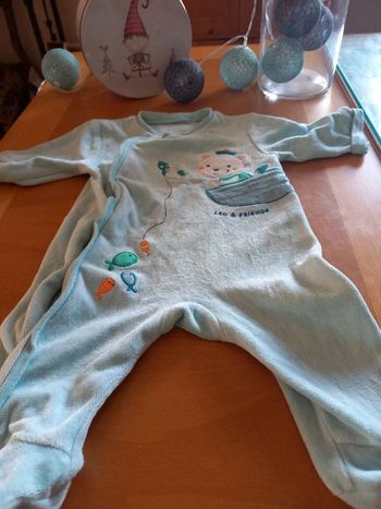 Pyjama molletonné 6 mois