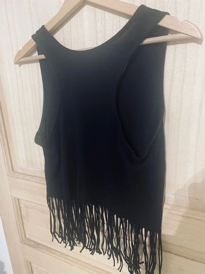 Débardeur à frange - xs - photo numéro 3