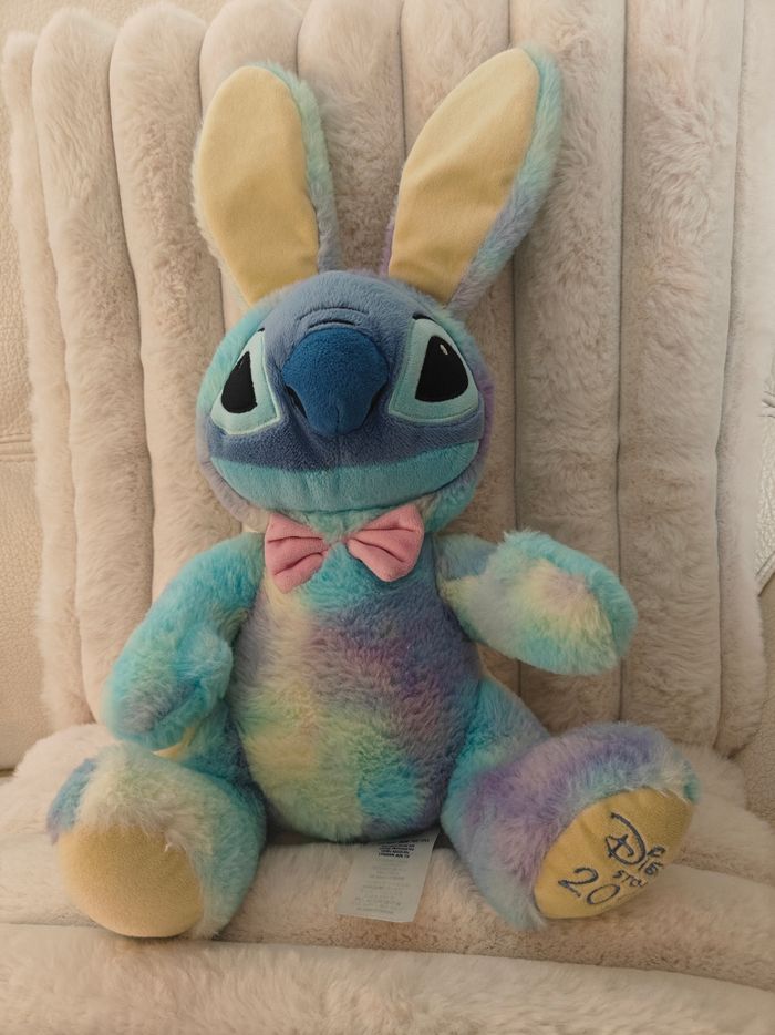 Peluche Stitch version Lapin de Pâques 2020 Disney Store