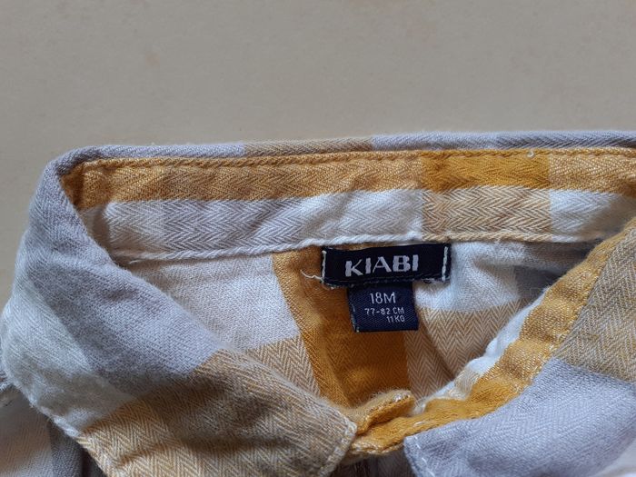 Chemise manches longues à carreaux - photo numéro 2