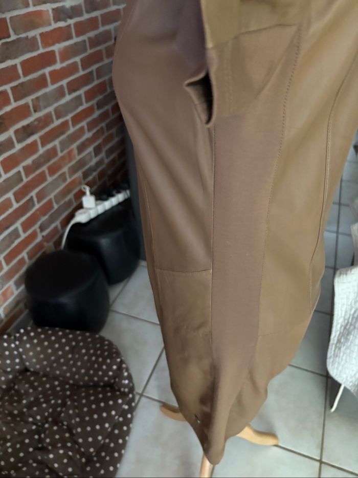 Robe cuir DDP camel taille 38 - photo numéro 9