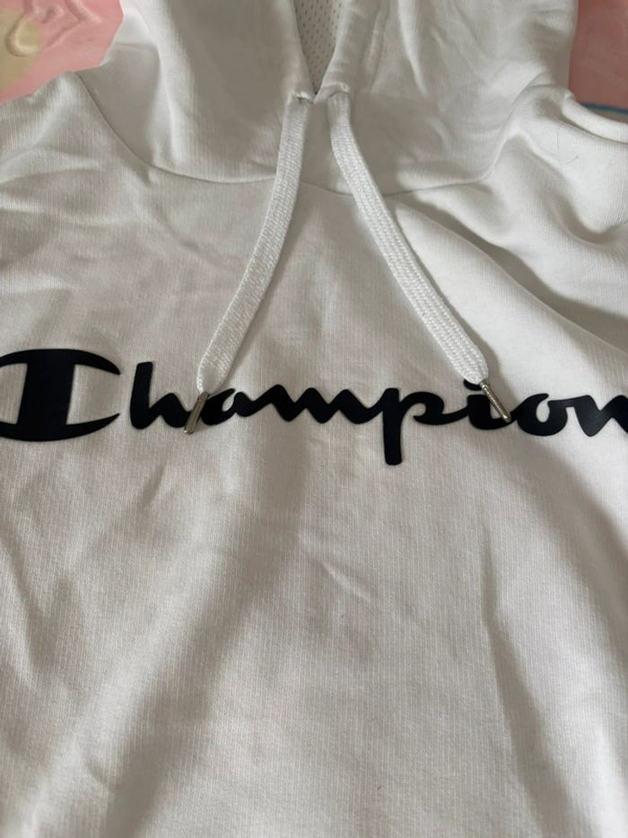 Sweat blanc Champion - photo numéro 2