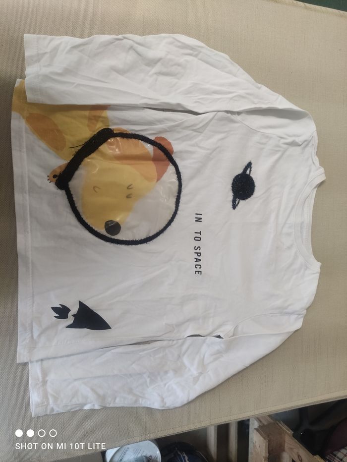 Lot t-shirt manches longues garçon - photo numéro 2