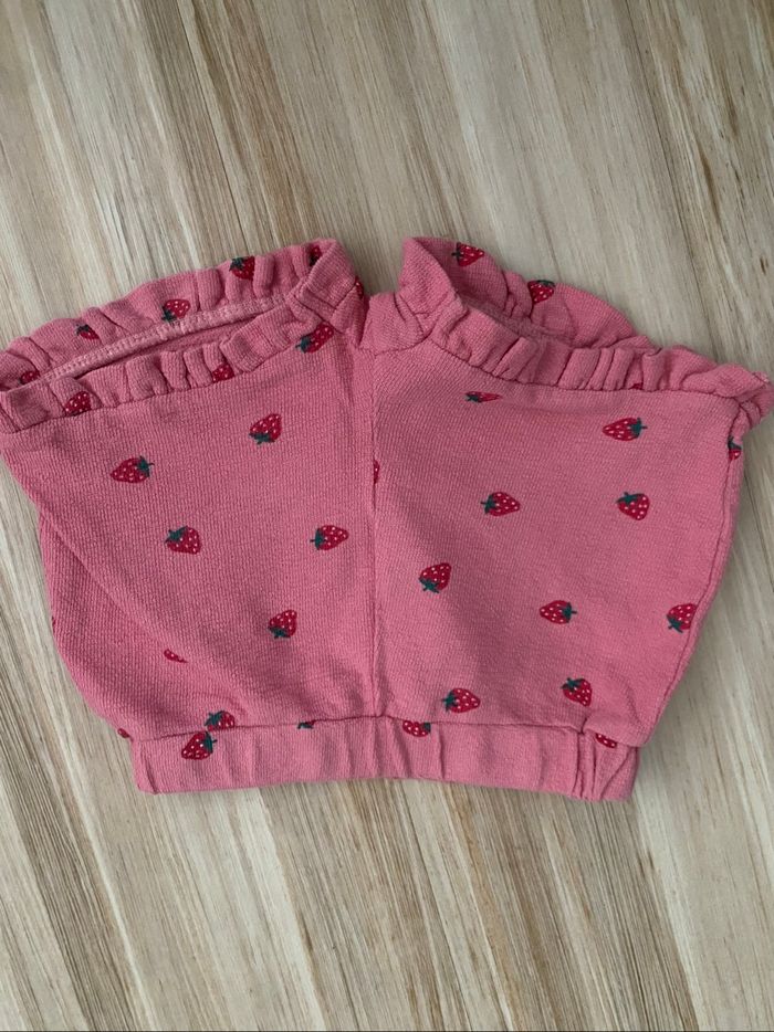 Short fruit primark 12-18mois neuf