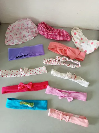 Lot bandeaux pour cheveux enfant fille w