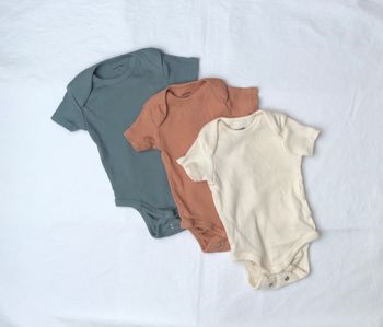 Lot de 3 bodies évolutifs Kiabi 6 mois