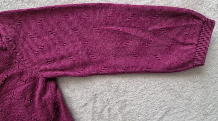 Gilet cassis à boutons décorés - 18M - Sergent Major (TBE) - photo numéro 8