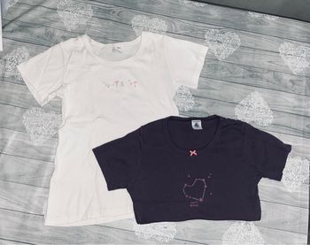 Lot tricot de corps petit bateau 10 ans