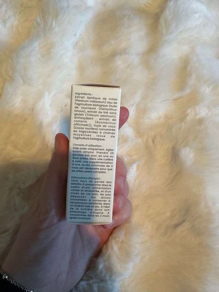 Élixir cheveux bio UNAE