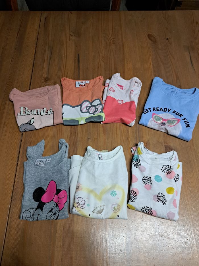 T.shirts fille 3 ans