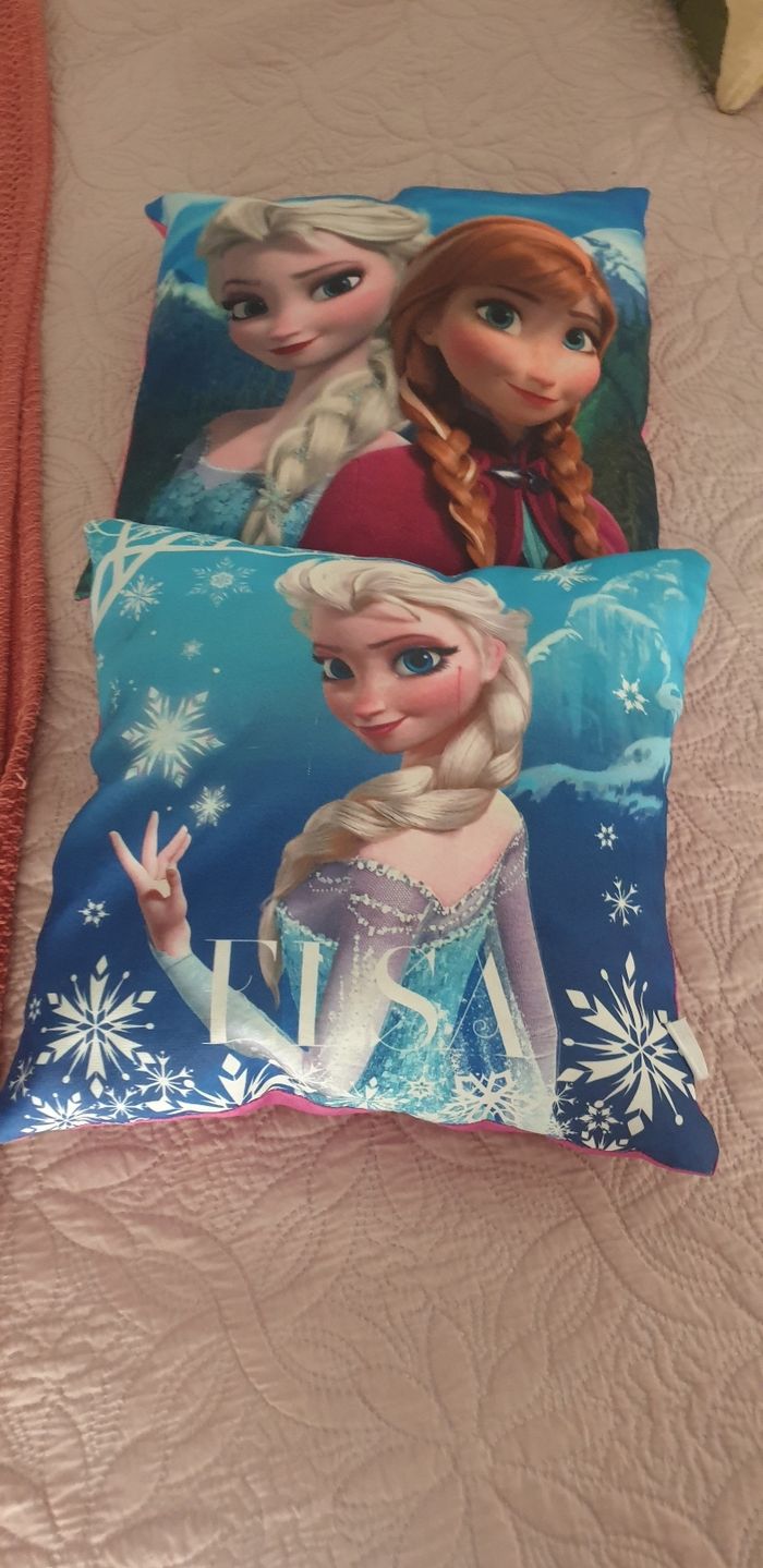 coussin  reine des neiges