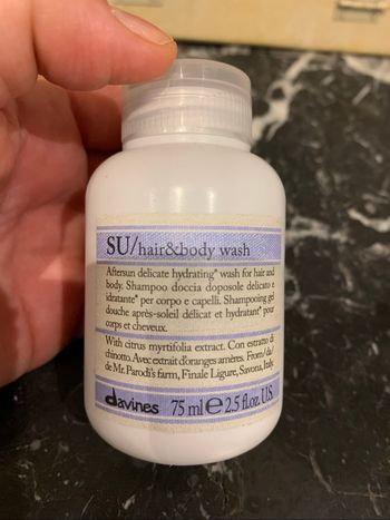 Shampoing 75 ml après soleil Davines neuf