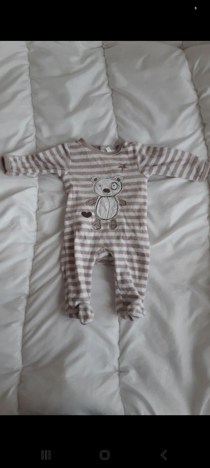 Pyjama bébé mixte 3 mois