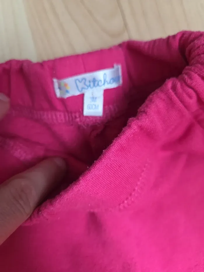 Pantalon rose kitchoun 3mois - photo numéro 2
