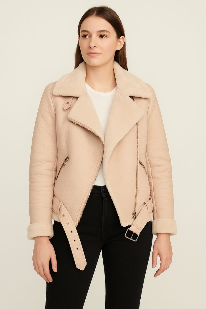 Veste rose poudré femme ☘️