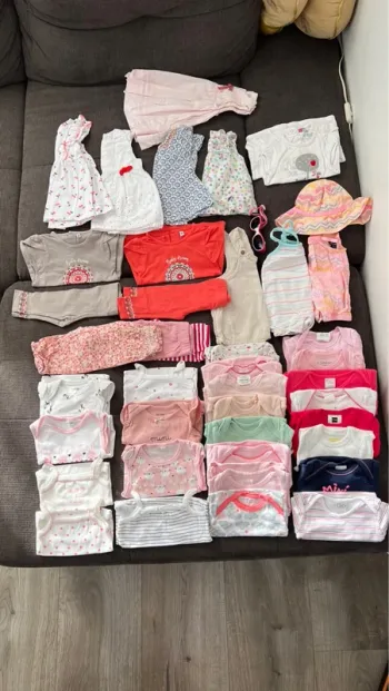 Lot de vêtements été fille 3 mois