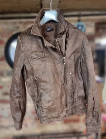 Veste en cuir