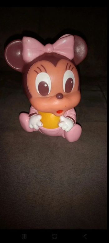 Figurine pouet minnie disney vintage