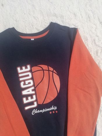Pull sweat-shirt 🏀 garçon 12 ans