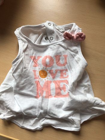 Ensemble t shirt short fille 6 mois kiabi