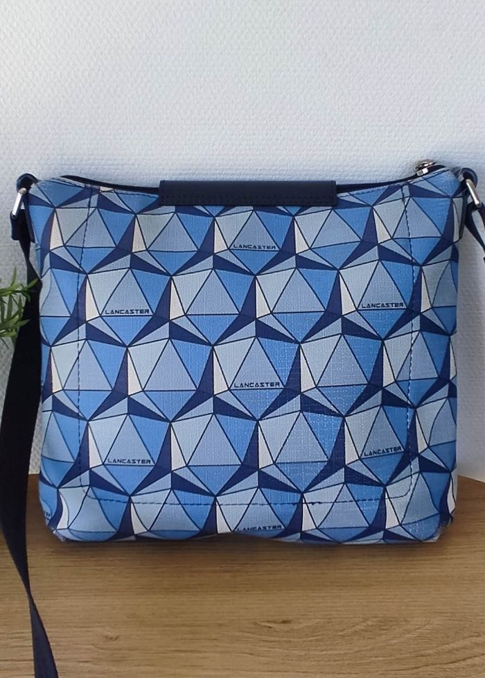 Sac Lancaster bleu bandoulière - photo numéro 2