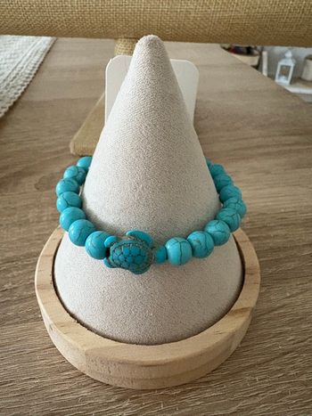 Bracelet tortue turquoise
