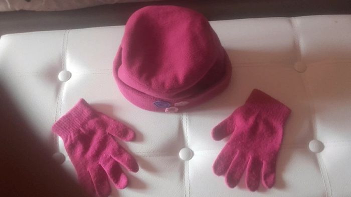 Parure bonnet et gants - photo numéro 2