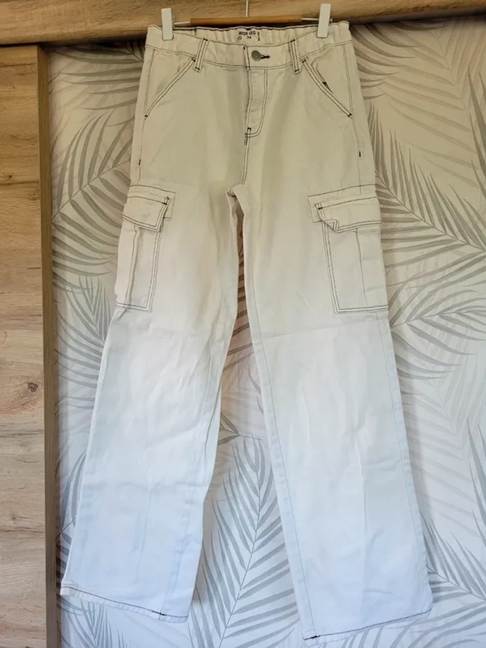 Pantalon cargo femme ou adolescente taille 34 - photo numéro 2