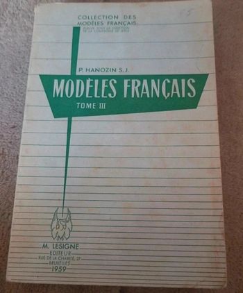 Modèle français tome 3.
