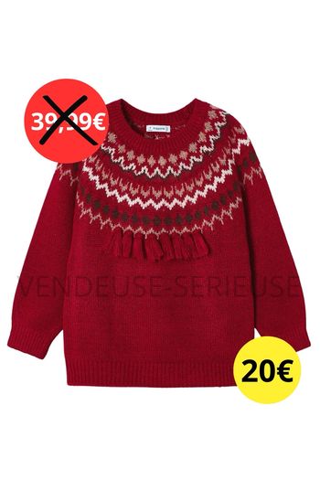 Pull Mayoral 3 ans rouge