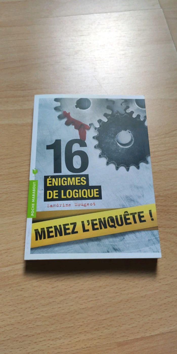 16 énigmes de logique