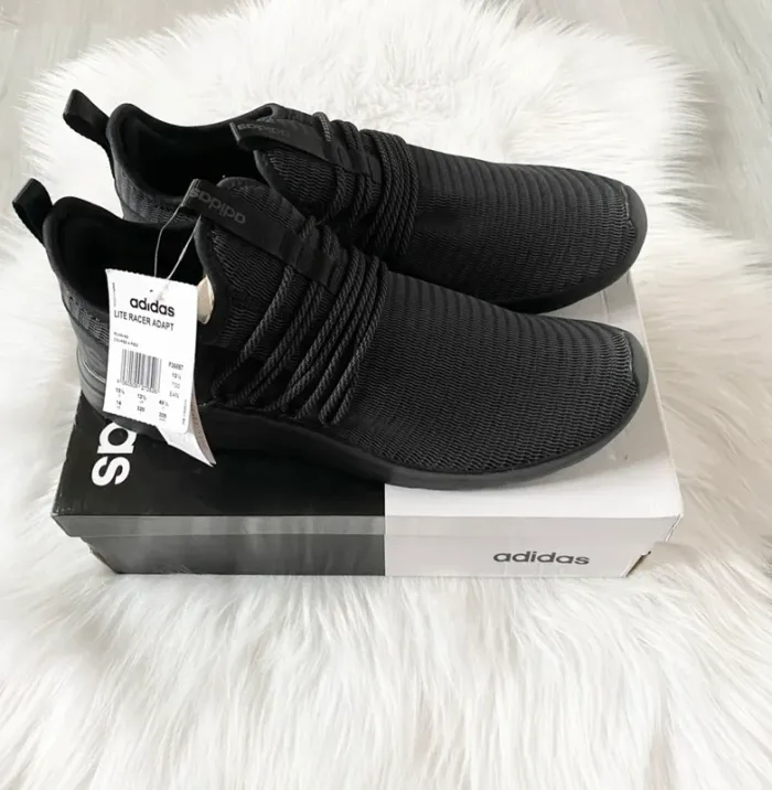 Baskets Adidas Lite Racer Adapt – Taille 49 1/3 – Noir – Slip-on – Neuf avec étiquette - photo numéro 12