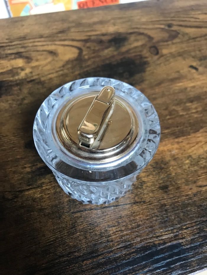 Jolie décoration de table en cristal Colibri - photo numéro 2