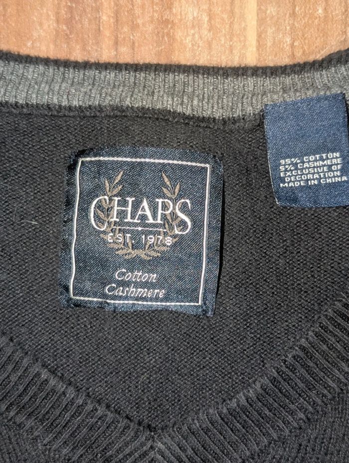 Pull fin Chaps (Ralph Lauren) Taille XL - photo numéro 3