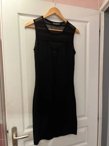 Robe moulante noire