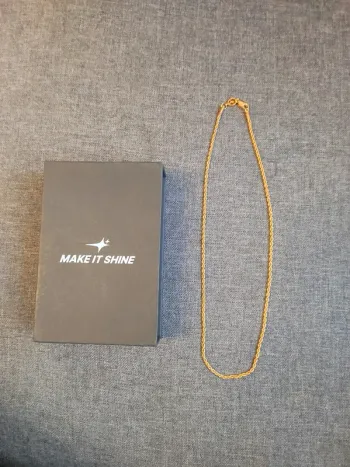 Collier doré Make it Shine