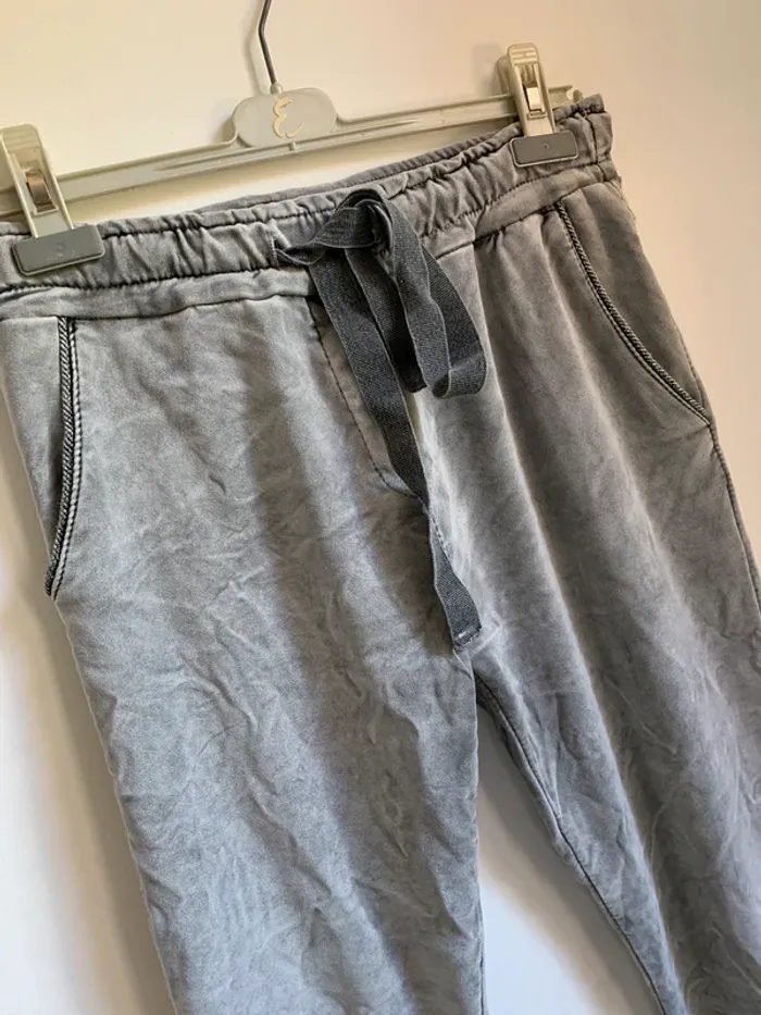Pantalon gris Made in Italy – Taille Unique - photo numéro 2