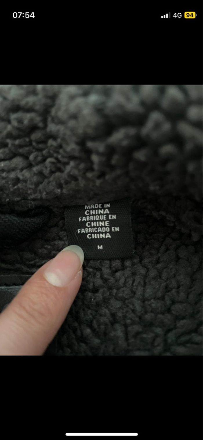 Veste trucker sherpa relaxed taille M Levi’s - photo numéro 4