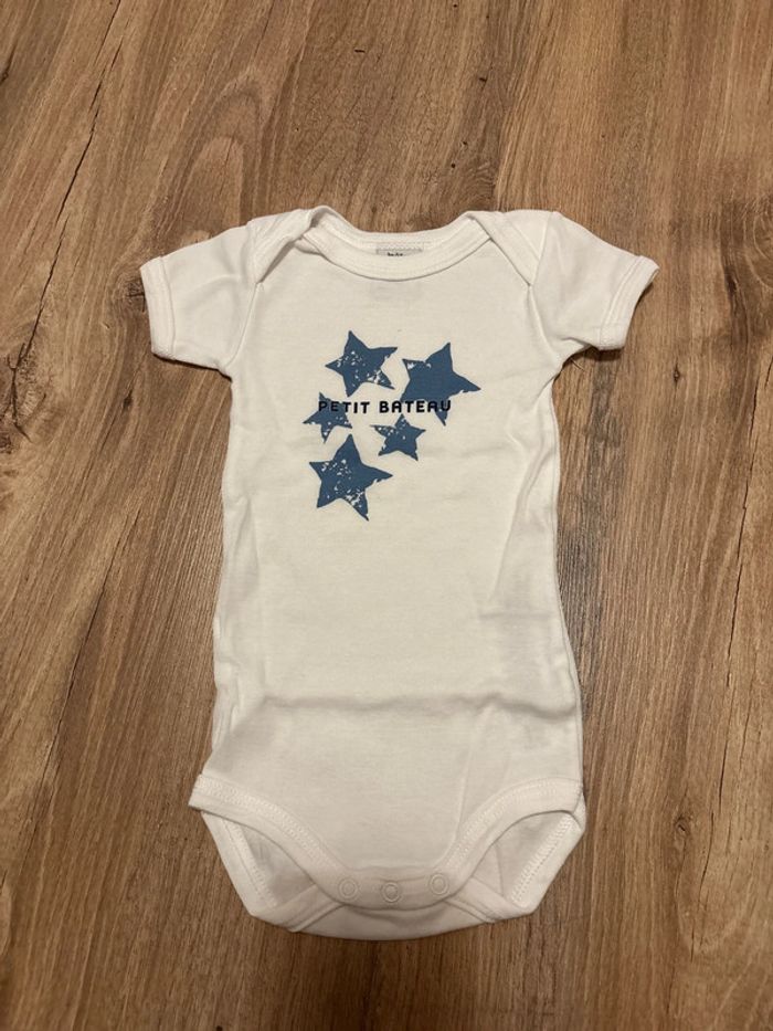 Lot 3 bodies petit bateau 3 mois - photo numéro 8