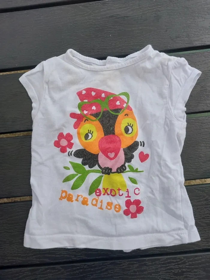 Lot 5 tee-shirts 12mois - photo numéro 6