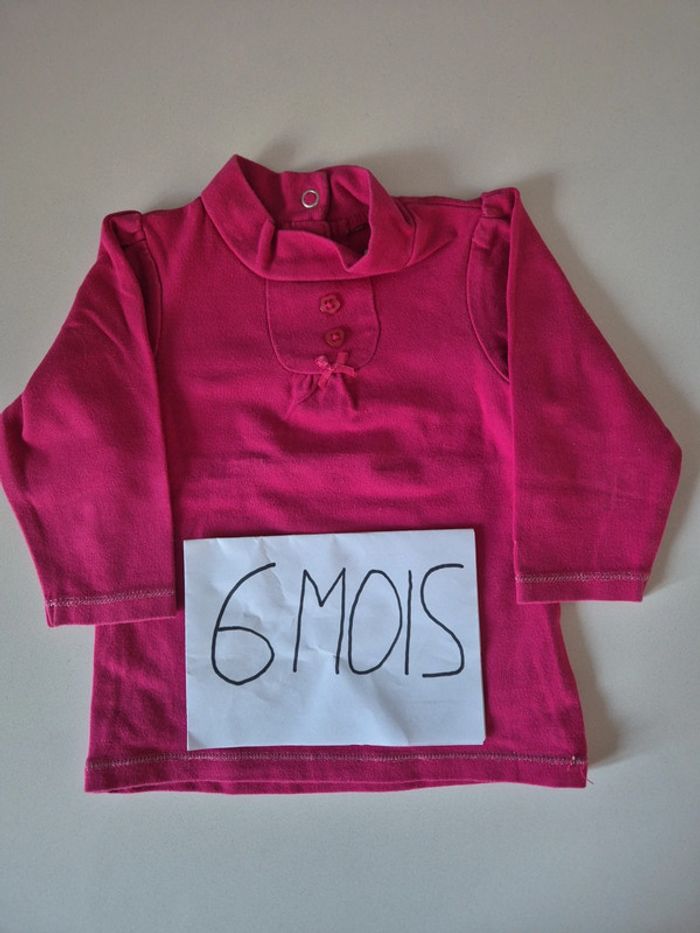 T-shirt manches longues 6mois