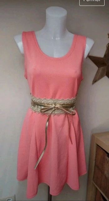 🌼Robe patineuse corail taille M/L🌼
