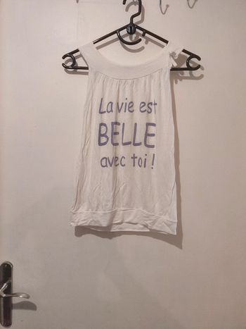 Débardeur fille taille 12 ans