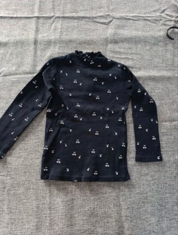 T-shirt en maille côtelé