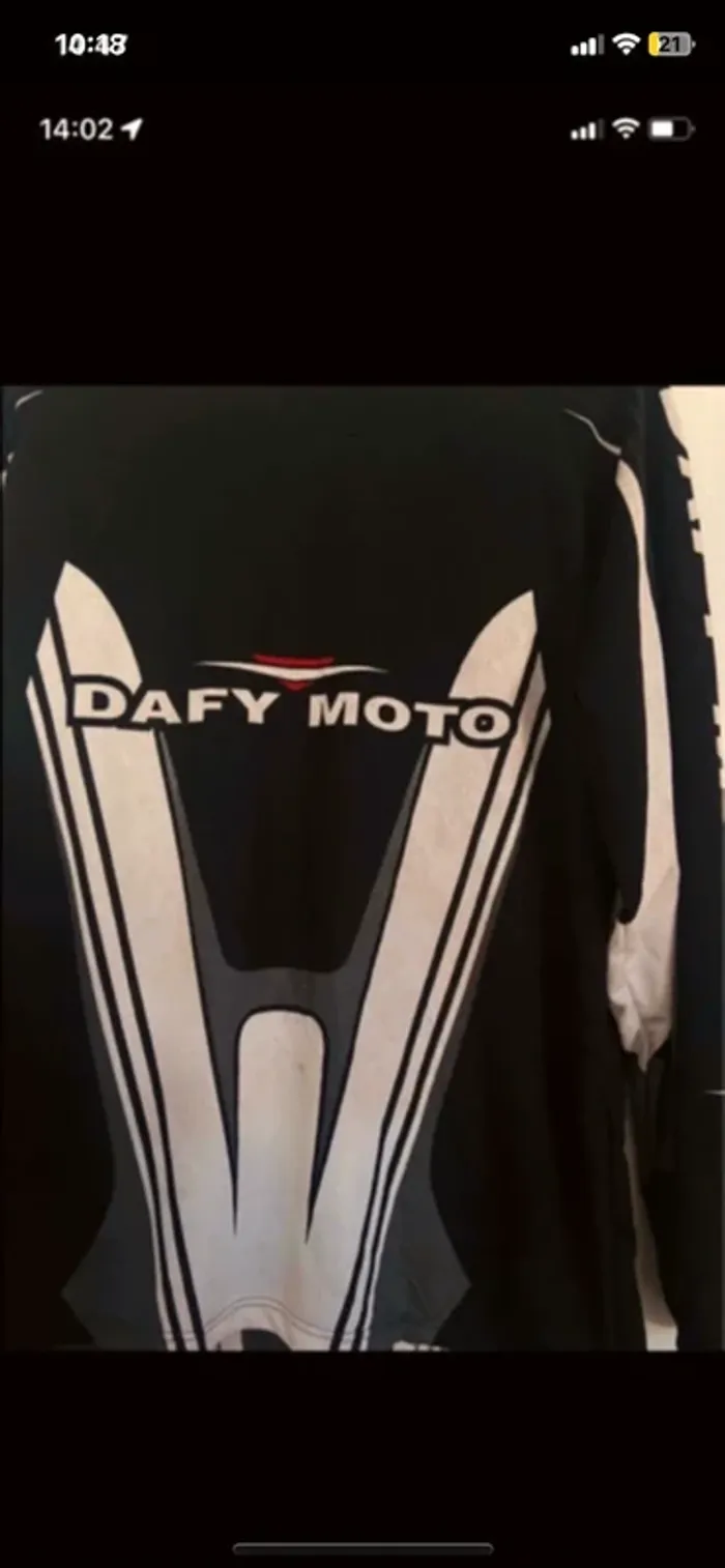 T-shirt motocross. - photo numéro 2