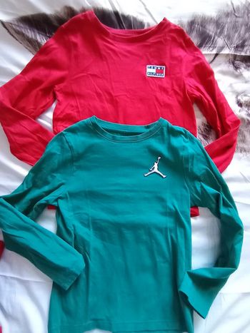 Lot de 2 tee shirts ml 8 ans kiabi