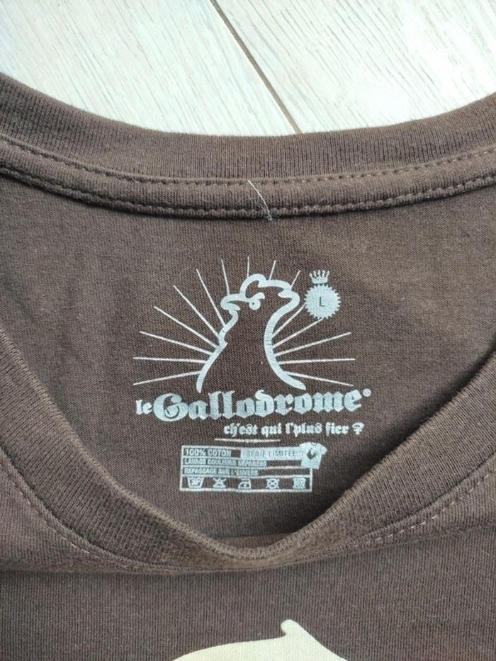 T-shirt Soirée mousse Le Gallodrome L - photo numéro 3