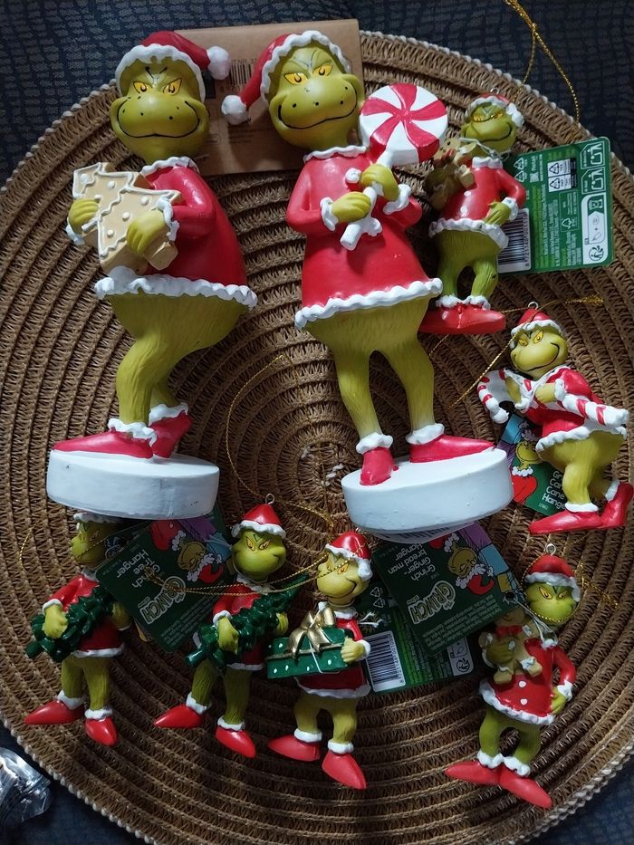 Lots de décorations de Noël The Grinch