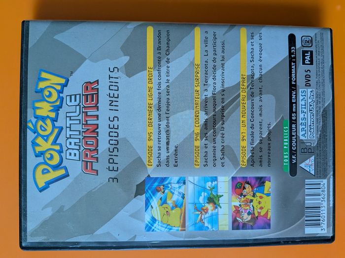 DVD pokemon Les nouvelles aventures inédite de la saison 9 - photo numéro 2